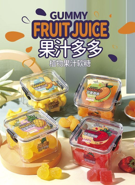 盈享夢享果園 果汁多多軟糖系列